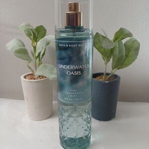 Bath & Body Works Underwater Oasis Fine Fragrance Mist Spray NEW Bergamot Musk